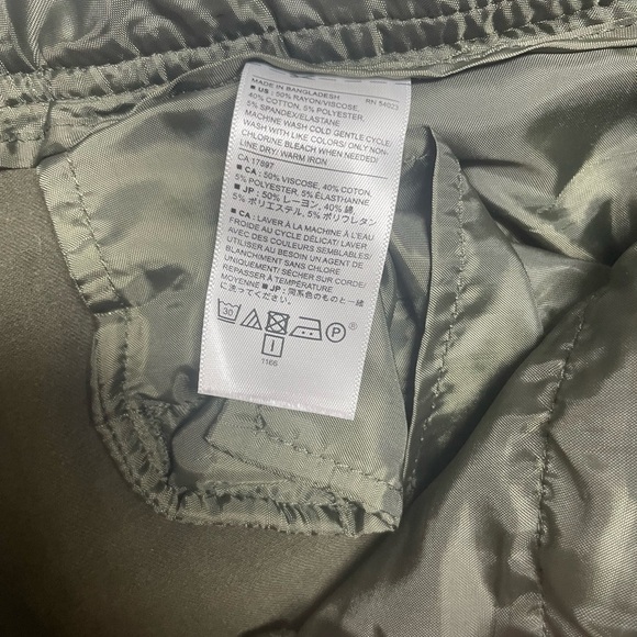 Banana Republic Dark Olive Sloan Pants - Picture 5 of 5